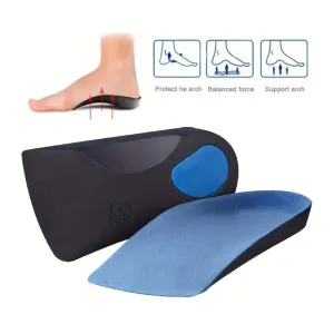 1 Pair Plantar Fasciitis Insoles: High Arch Supports For Men & Women While Running & Walking