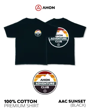 AAC Sunset lifestyle shirt (black)