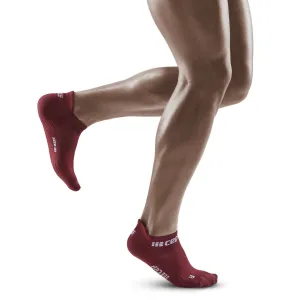 CEP | The Run No Show Socks 4.0 | Men's | Dark Red