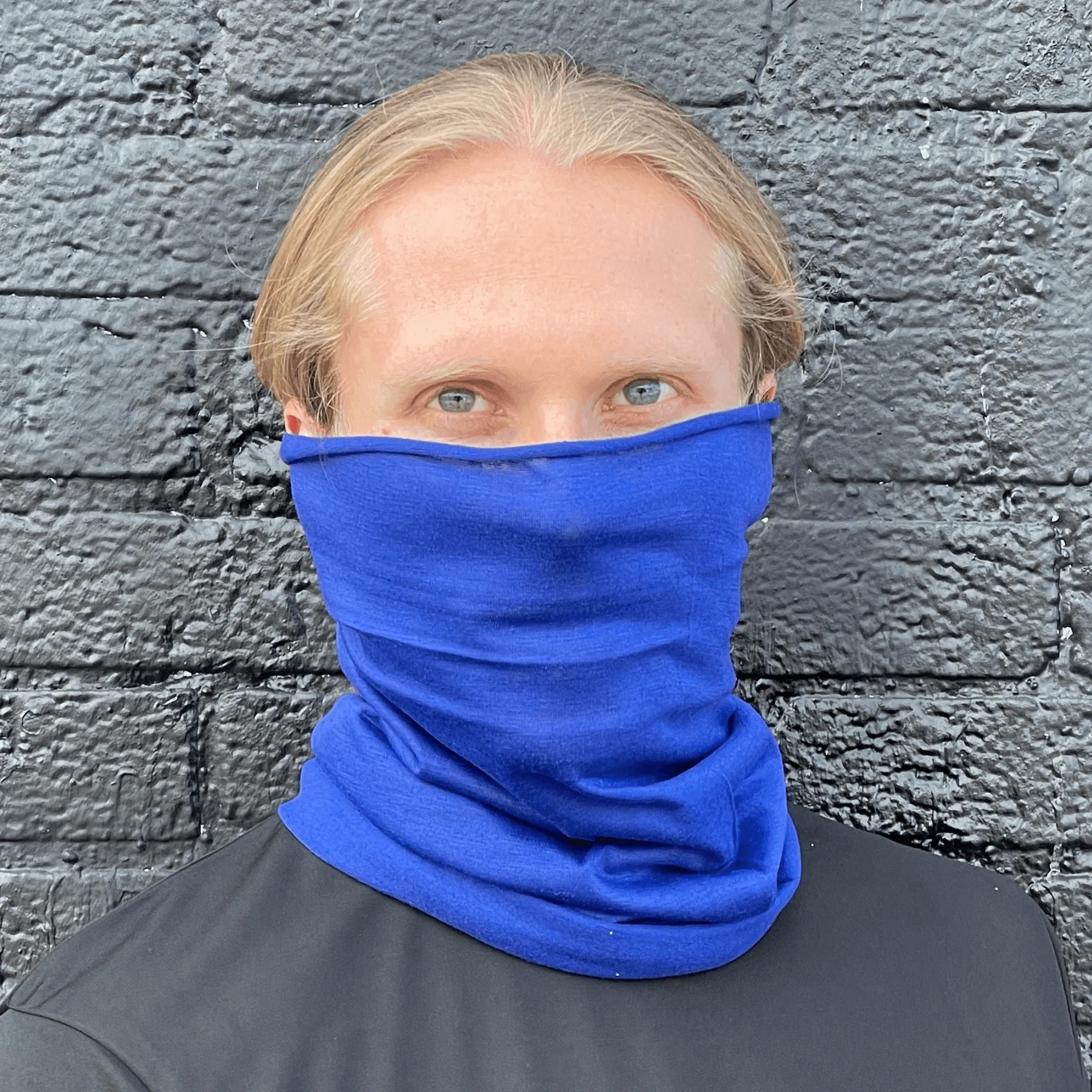 Hemless Neck Gaiter for Outdoor Activities