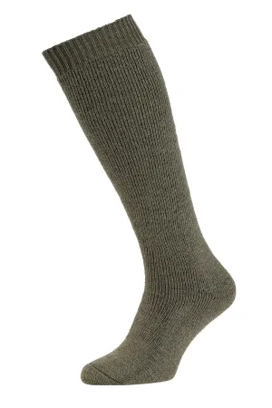 HJ Long Rambler Sock Olive 11-13