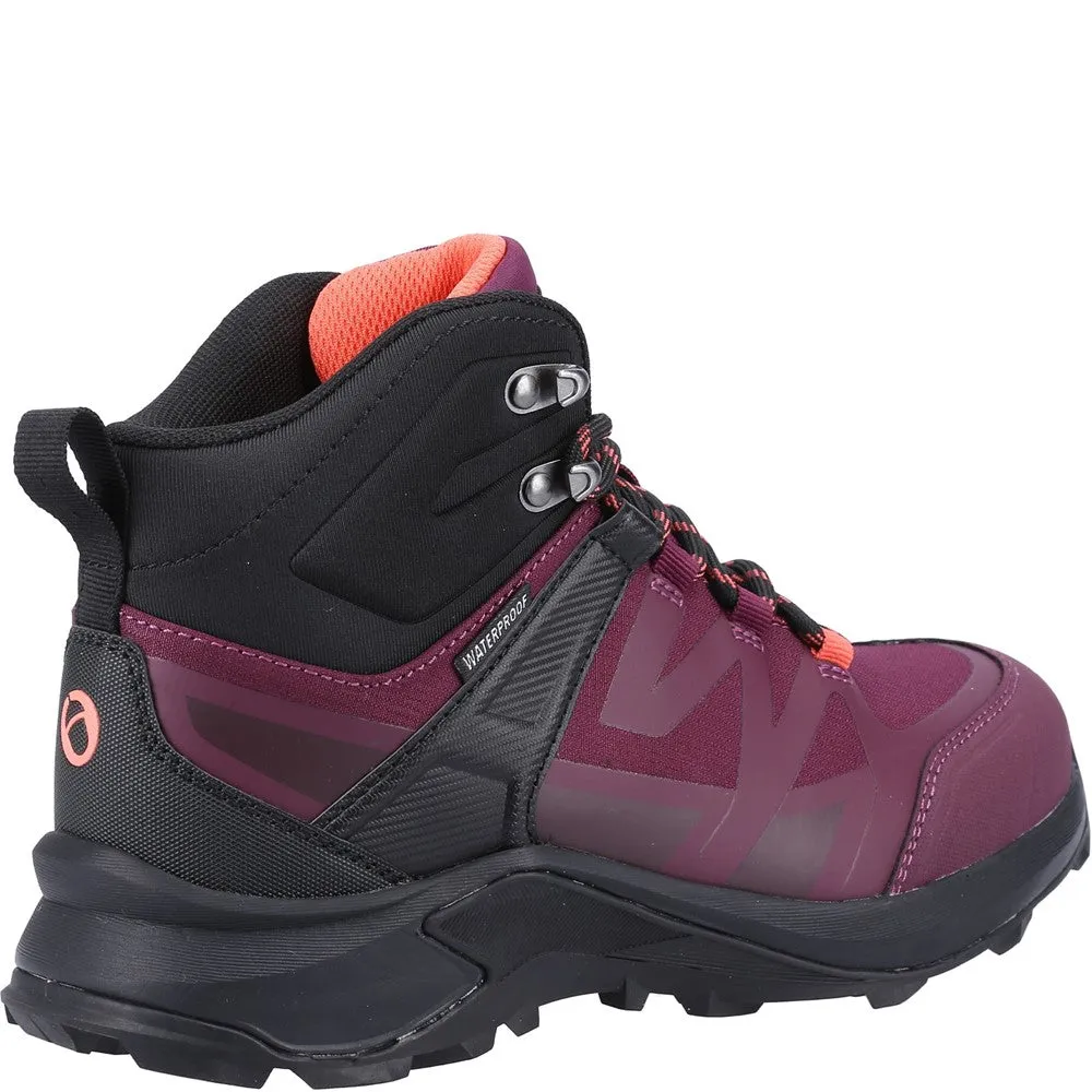 Horton Hiking Boots Burgundy