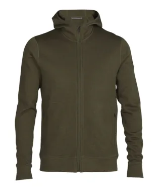 Icebreaker Mens Elemental LS Zip Hood