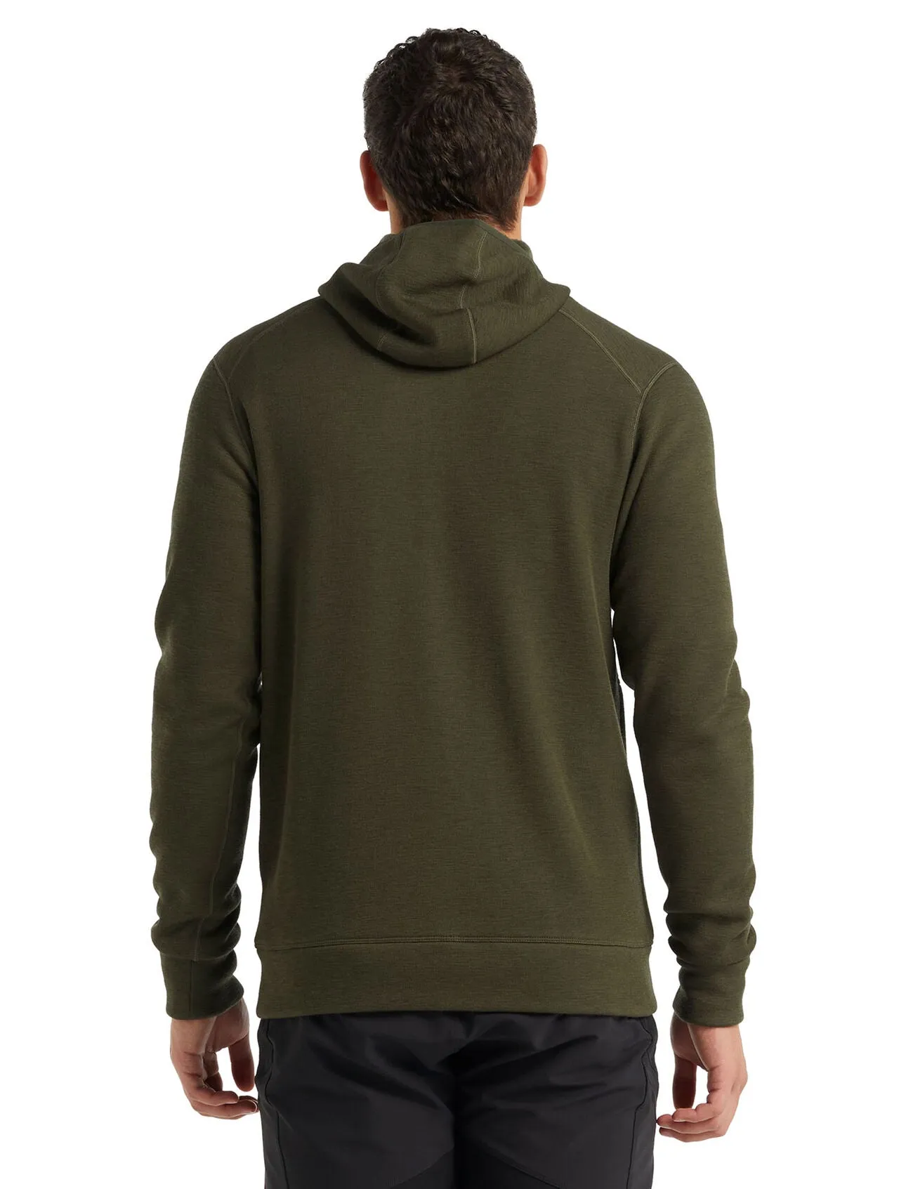 Icebreaker Mens Elemental LS Zip Hood