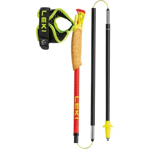 Leki Ultratrail FX.One Superlite (Bright Red/Neon Yellow/Natural Carbon)