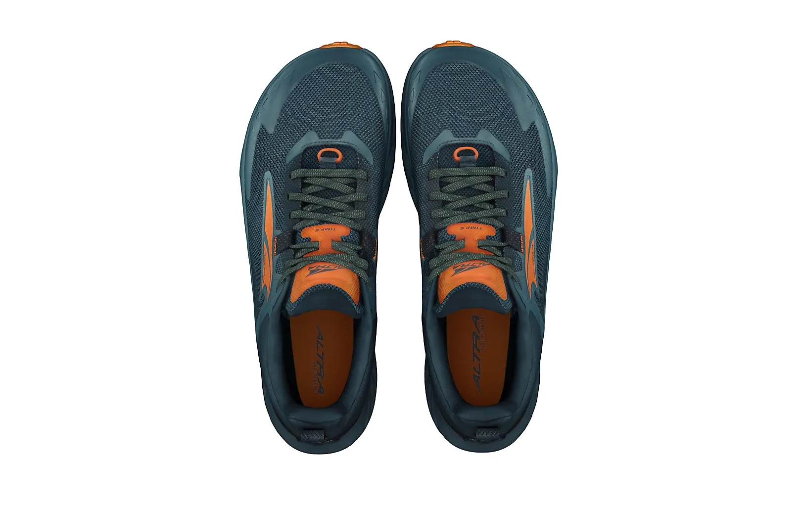 MEN'S ALTRA TIMP 5 TRAIL AL0A85PE4801 COLOR:  BLUE ORANGE