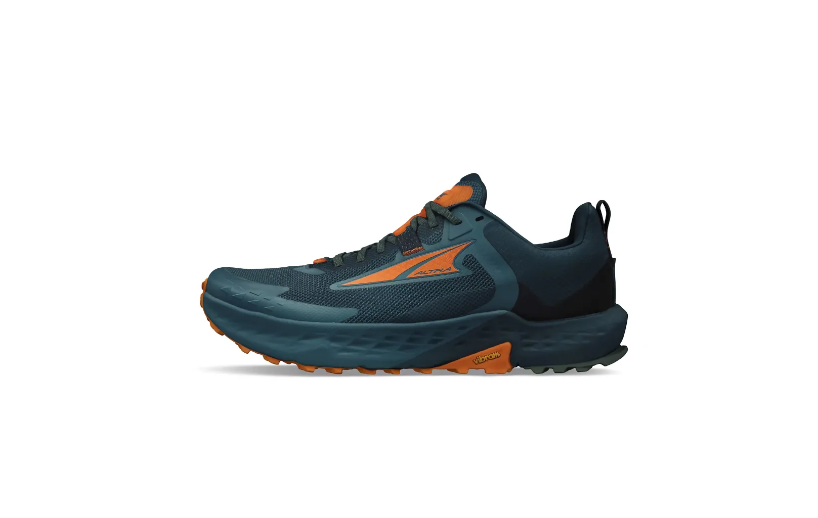 MEN'S ALTRA TIMP 5 TRAIL AL0A85PE4801 COLOR:  BLUE ORANGE