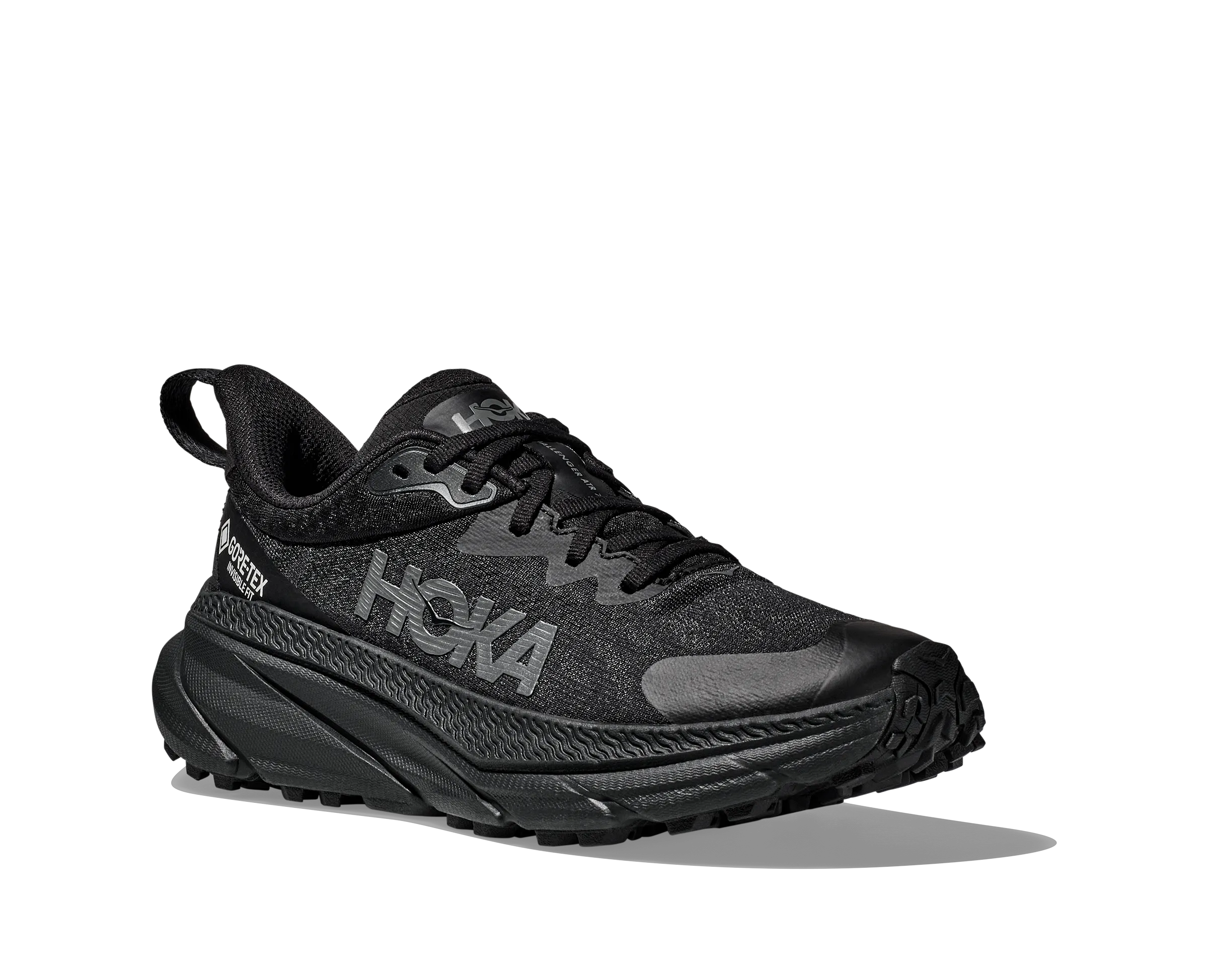 Men's Hoka Challenger 7 GTX Color: Black / Black