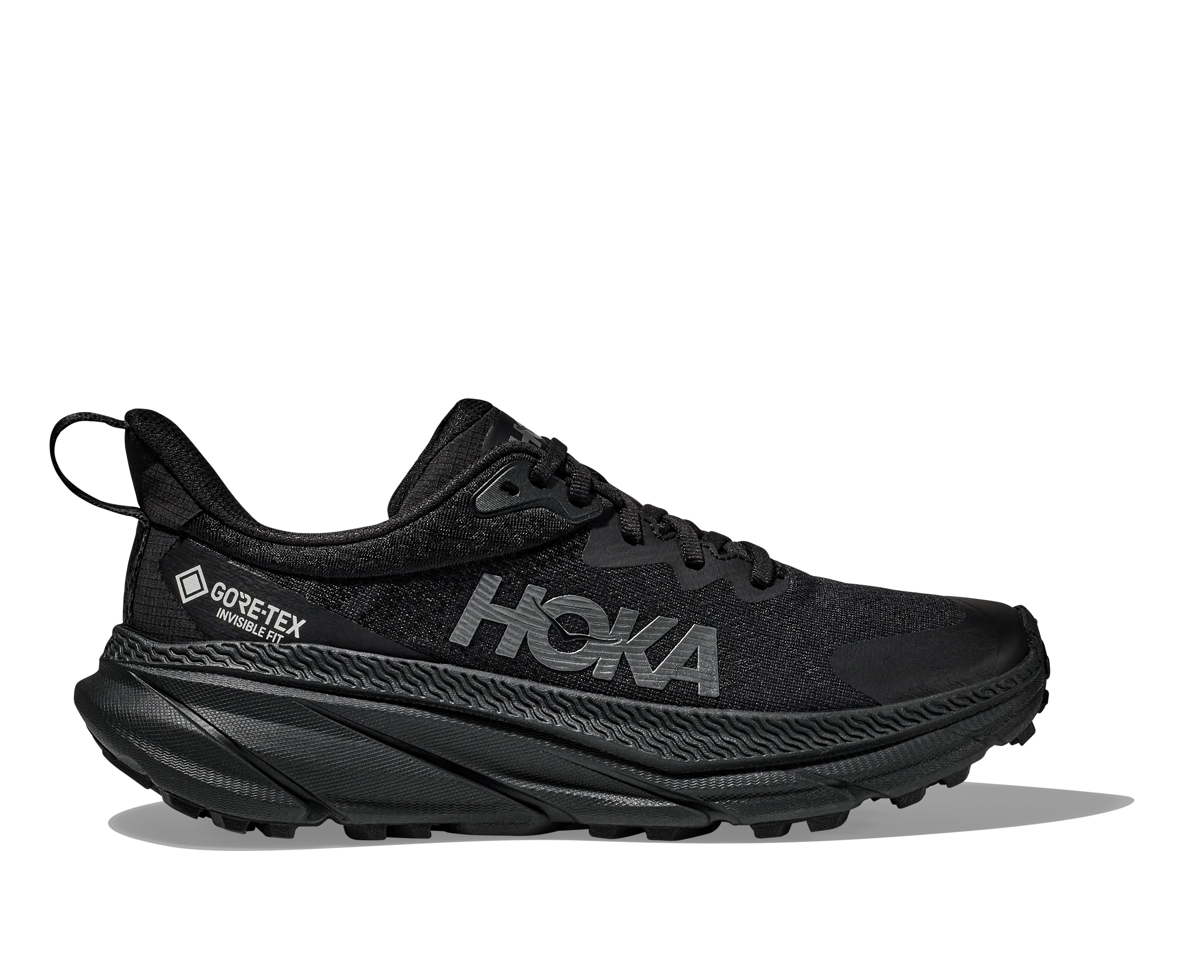 Men's Hoka Challenger 7 GTX Color: Black / Black