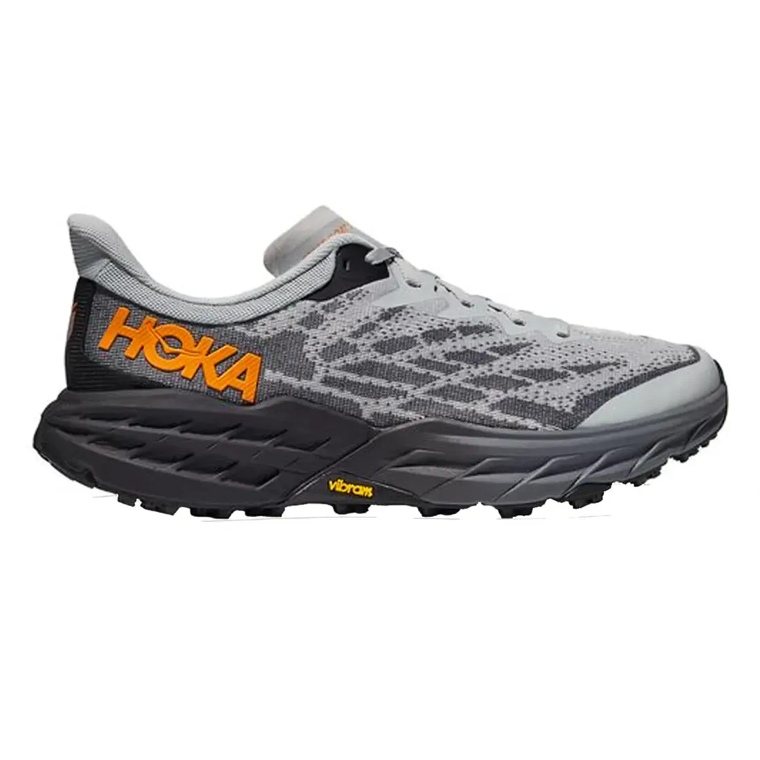 Mens Hoka Speedgoat 5 (Wide) - Harbor Mist / Black