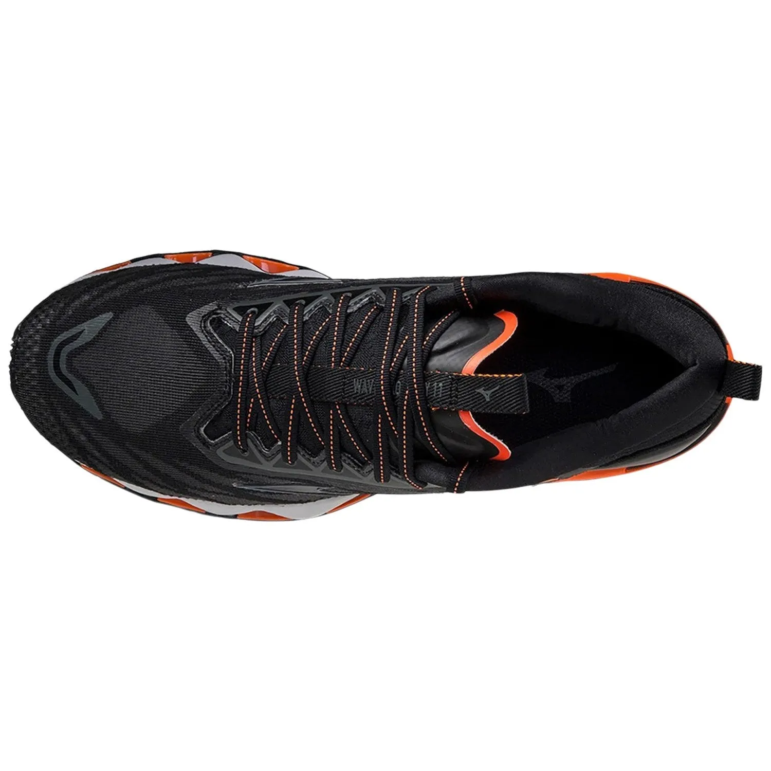 Mizuno Wave Prophecy 11 - Mens - Dark Shadow/Black/Shocking Orange