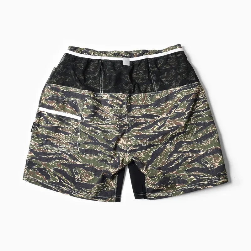 MMA100MPJ Racing Run Pants Trail (Tiger Camo)