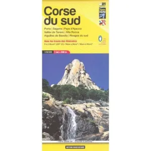 Southern Corsica Walking Map