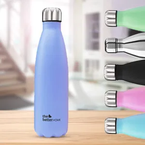 The Better Home 1000 ml Thermosteel Bottle | Doubled Wall 304 Stainless Steel | Stays Hot For 18 Hrs & Cold For 24 Hrs | Leakproof | Insulated Water Bottles for Office, Camping, Travel | Purple