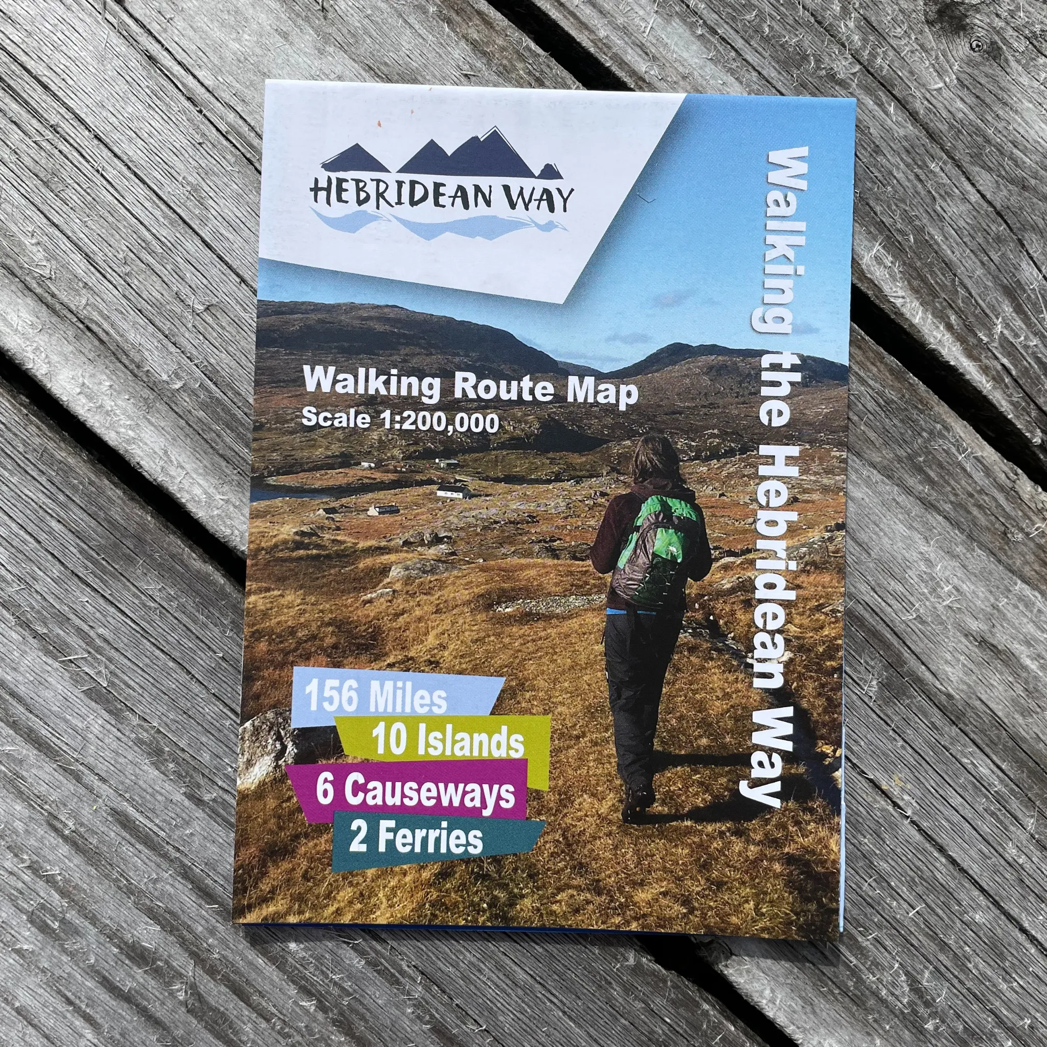 The Official Hebridean Way Walking Route Map