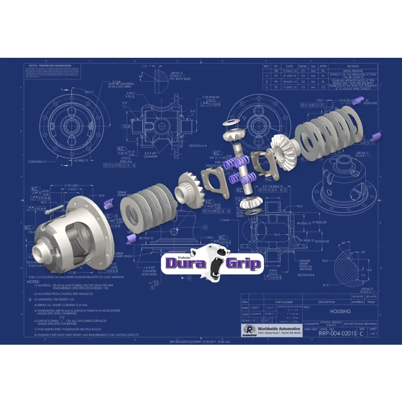 Yukon Dura Grip Positraction - GM 8.5" w/ 28 Spline Axles